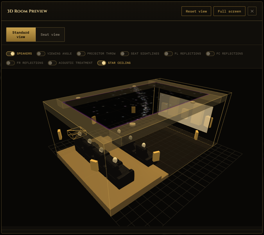 3D Room Preview — Design Tool