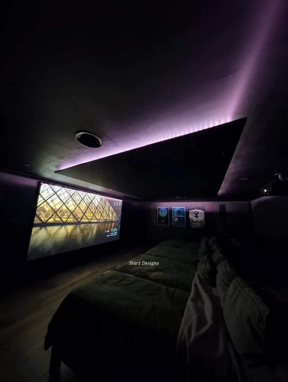 Sky above cinema